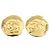 Boucles d'oreilles clips en or Chanel Doré