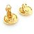 Boucles d'oreilles clips en or Chanel Doré - vue 9