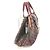 Louis Vuitton Monogram Mirage Boston/Schultertasche mit Greet-Verschluss Braun Rot - Ansicht 3