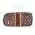 Louis Vuitton Monogram Mirage Boston/Schultertasche mit Greet-Verschluss Braun Rot - Ansicht 5