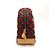 Louis Vuitton Monogram Tuffetage Deauville Cube Handtasche Braun Rot - Ansicht 4