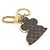 Vivienne Portachiavi in metallo dorato Louis Vuitton D'oro - vista 3
