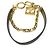 Portachiavi Monogram Reverse Louis Vuitton Marrone