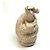 Borsa a Spalla Nimbus GM Monogram Olympe Louis Vuitton Beige Crudo - vista 3