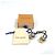 Fascia per capelli Louis Vuitton Monogram Nanogram Argento D'oro - vista 10