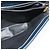 Saint Laurent Borsa a spalla Y Cut in pelle blu navy e oro Auth sw1140V D'oro - vista 20