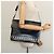 Saint Laurent Borsa a spalla Y Cut in pelle blu navy e oro Auth sw1140V D'oro - vista 24