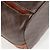 Céline CELINE Macadam Canvas Backpack PVC Leather Brown Gold Auth 133049 Golden - view 16