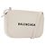 Balenciaga Borsa a Spalla in Pelle Bianca Argento Auth sw1264 Bianco