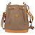 Gucci Borsa a Spalla Micro GG Supreme PVC Beige Oro Auth ep9824 D'oro - vista 13