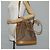 Gucci Borsa a Spalla Micro GG Supreme PVC Beige Oro Auth ep9824 D'oro - vista 22