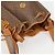 Gucci Borsa a Spalla Micro GG Supreme PVC Beige Oro Auth ep9824 D'oro - vista 6