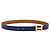 Hermès Cintura HERMES Constance in pelle oro blu Auth 133264 D'oro