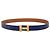 Hermès Cintura HERMES Constance in pelle oro blu Auth 133264 D'oro - vista 2