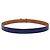 Hermès Cintura HERMES Constance in pelle oro blu Auth 133264 D'oro - vista 3