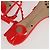 Autre Marque BOTTEGA VENETA Sandali Pelle Rosa Auth 134459M - vista 7