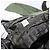 PRADA Schultertasche Nylon Khaki Silber Authentisch ki5844 - Ansicht 12