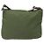 PRADA Schultertasche Nylon Khaki Silber Authentisch ki5844 - Ansicht 2