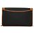 Borsa a spalla con catena Christian Dior in tela PVC nera Auth sw1313 - vista 2