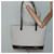 Céline CELINE C Macadam Canvas Tote Bag Gold Weiß Auth ep9987 Golden - Ansicht 22