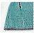Falda CHANEL Tweed Verde Negro CC Auth 133643M - vista 12