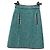 Falda CHANEL Tweed Verde Negro CC Auth 133643M - vista 2