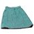 Falda CHANEL Tweed Verde Negro CC Auth 133643M - vista 3