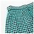 Falda CHANEL Tweed Verde Negro CC Auth 133643M - vista 4