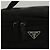 Pochette Vanity PRADA Nylon Nero Argento Auth sw1276 - vista 9