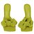 Autre Marque Sandali Pile Verde Chiaro Auth 134460M - vista 2