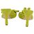 Autre Marque Sandali Pile Verde Chiaro Auth 134460M - vista 3