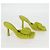 Autre Marque Sandali Pile Verde Chiaro Auth 134460M - vista 5