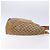 Bolso Tote de Lona GG Gucci Beige Plata 019 0401 Auth ep9945 - vista 3