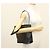 Céline Borsa a mano in tela Macadam CELINE in pelle PVC nera e oro Auth 134008 Nero D'oro - vista 26