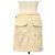 FALDA CHANEL DENIM CUERO BEIGE CC Auth 133000M - vista 2
