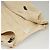 FALDA CHANEL DENIM CUERO BEIGE CC Auth 133000M - vista 5