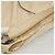 FALDA CHANEL DENIM CUERO BEIGE CC Auth 133000M - vista 6