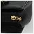 Borsa a mano in pelle nera e oro Auth ep9938 di BURBERRY Nero D'oro - vista 10