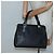Borsa a mano in pelle nera e oro Auth ep9938 di BURBERRY Nero D'oro - vista 20