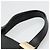 Borsa a mano in pelle nera e oro Auth ep9938 di BURBERRY Nero D'oro - vista 8