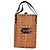 FENDI Strohtasche Handtasche Raffia Braun Gold Auth 134439V Golden - Ansicht 13