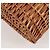 FENDI Strohtasche Handtasche Raffia Braun Gold Auth 134439V Golden - Ansicht 17