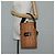 FENDI Strohtasche Handtasche Raffia Braun Gold Auth 134439V Golden - Ansicht 23