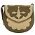 Saint Laurent Borsa a Spalla in Tela e Pelle Khaki Auth BA3537 Cachi - vista 13
