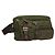 PRADA Bauchtasche aus Nylon Khaki Silber authentisch ki5828