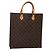 LOUIS VUITTON Borsa Sac Plat Monogram M51140 LV Auth 133703 Monogramma