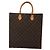 LOUIS VUITTON Borsa Sac Plat Monogram M51140 LV Auth 133703 Monogramma - vista 13