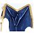 Borsa a mano FENDI in nylon rosso e oro Auth 135610 D'oro - vista 18