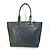 Borsa a Spalla Cabas Voyage Damier Cobalt di Louis Vuitton Nero Blu navy - vista 2