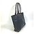 Borsa a Spalla Cabas Voyage Damier Cobalt di Louis Vuitton Nero Blu navy - vista 3